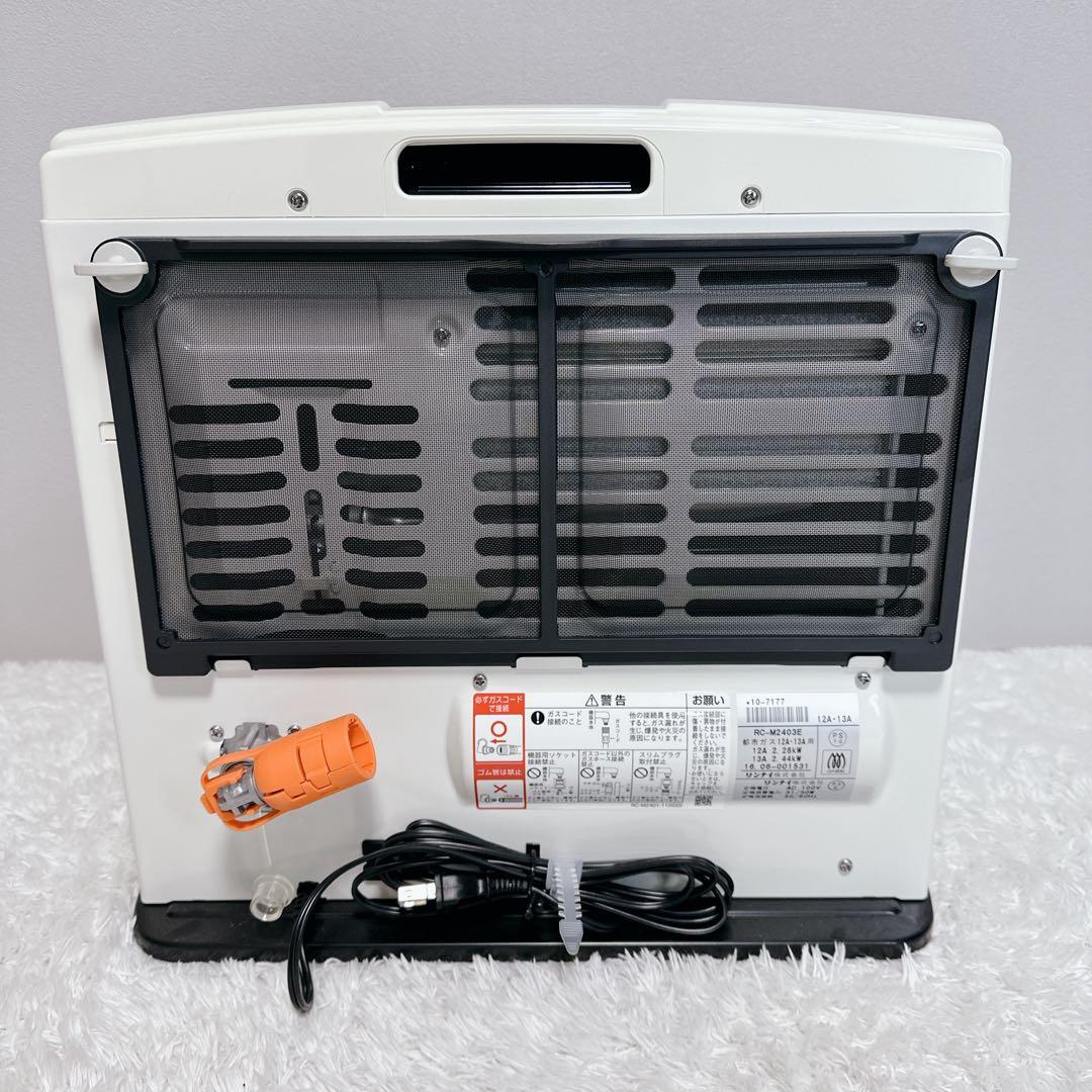Rinnai　リンナイ　都市ガス　ガスファンヒーター　RC-M2403E　美品