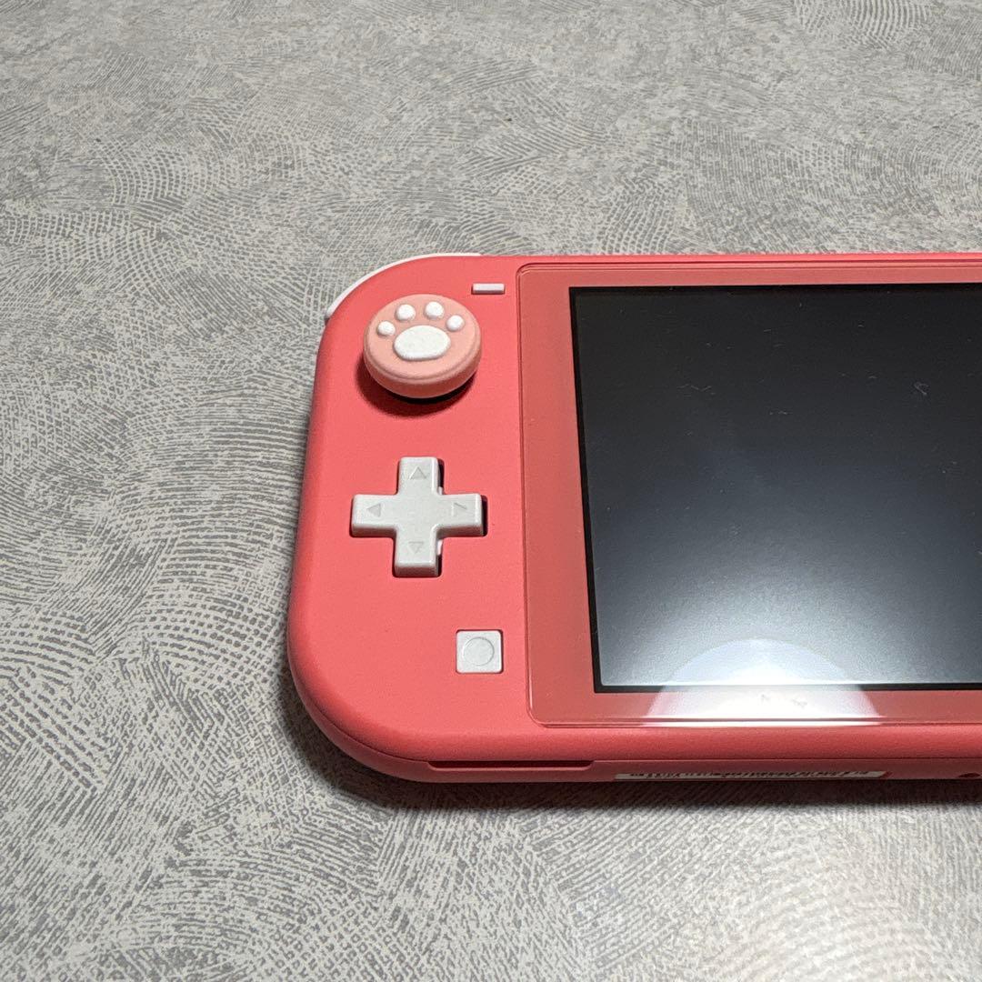 Nintendo Switch Lite ピンク 肉球デザイン
