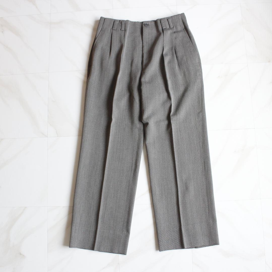 MEN'S TENORAS マオカラー スリーピーススーツ グレー XL