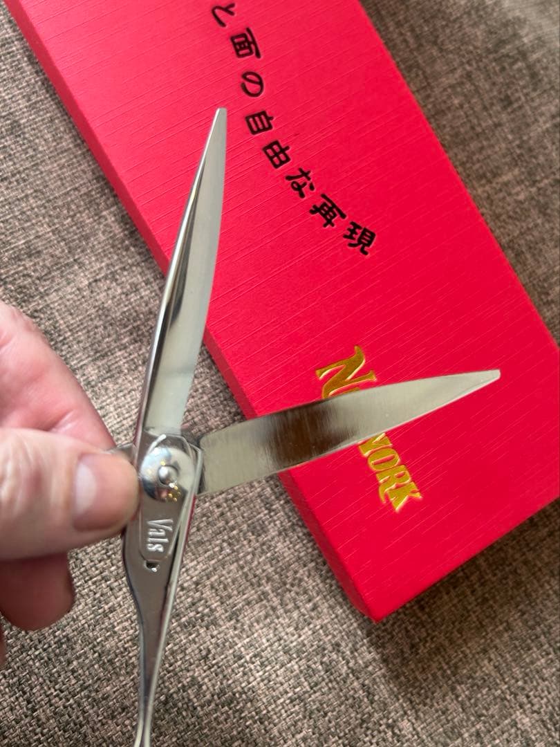 ネットワークシザー　ほぼ未使用　笹刃　美品 ヴァルス