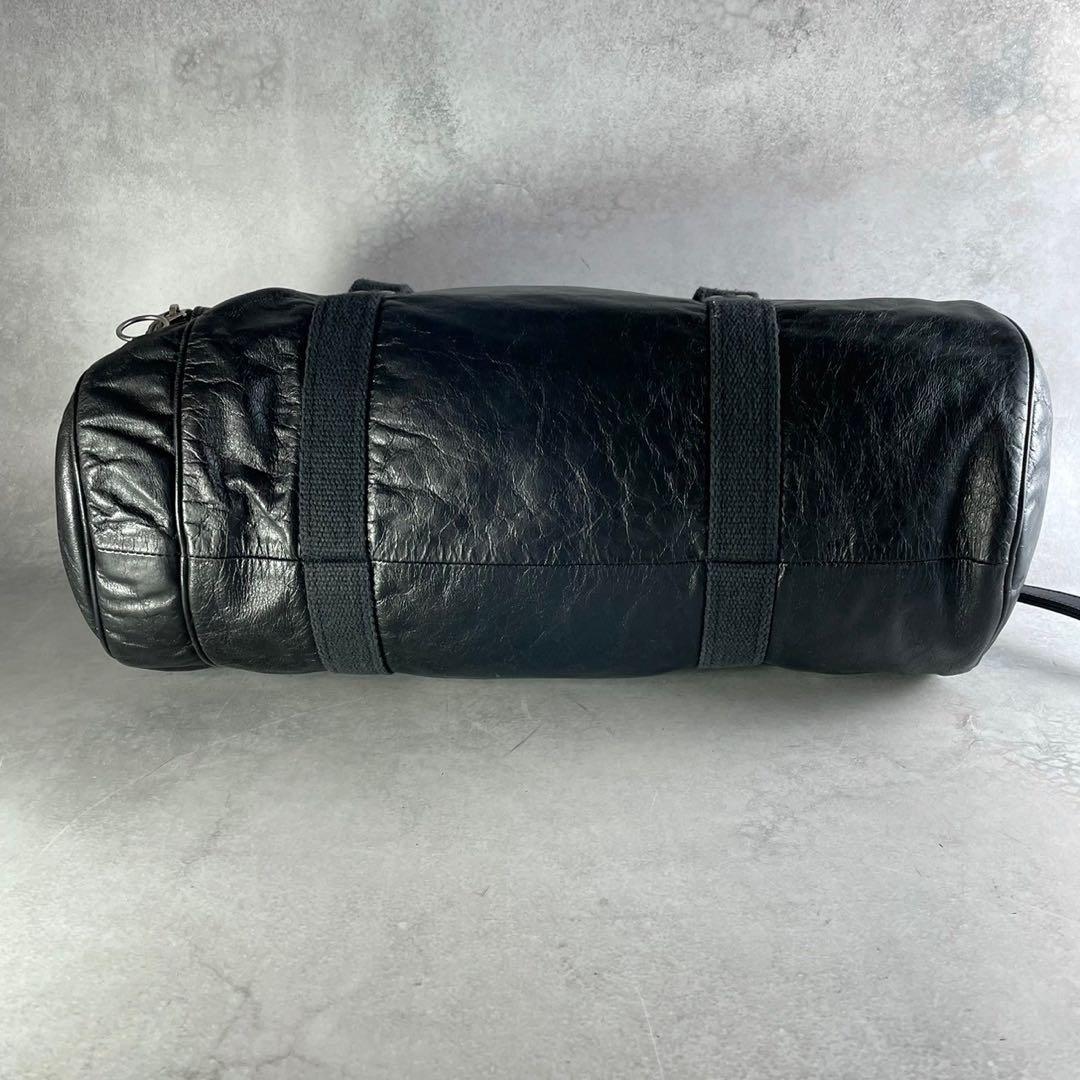 美品 ディオールオム エディ期 05AW グラム期 2way ドラムバッグ 黒