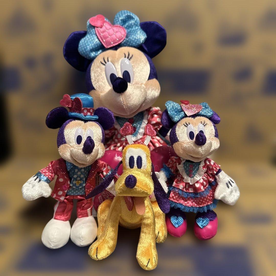 パルパルーザ 4点セット ミニーのファンダランド ぬいば ミニーミッキー