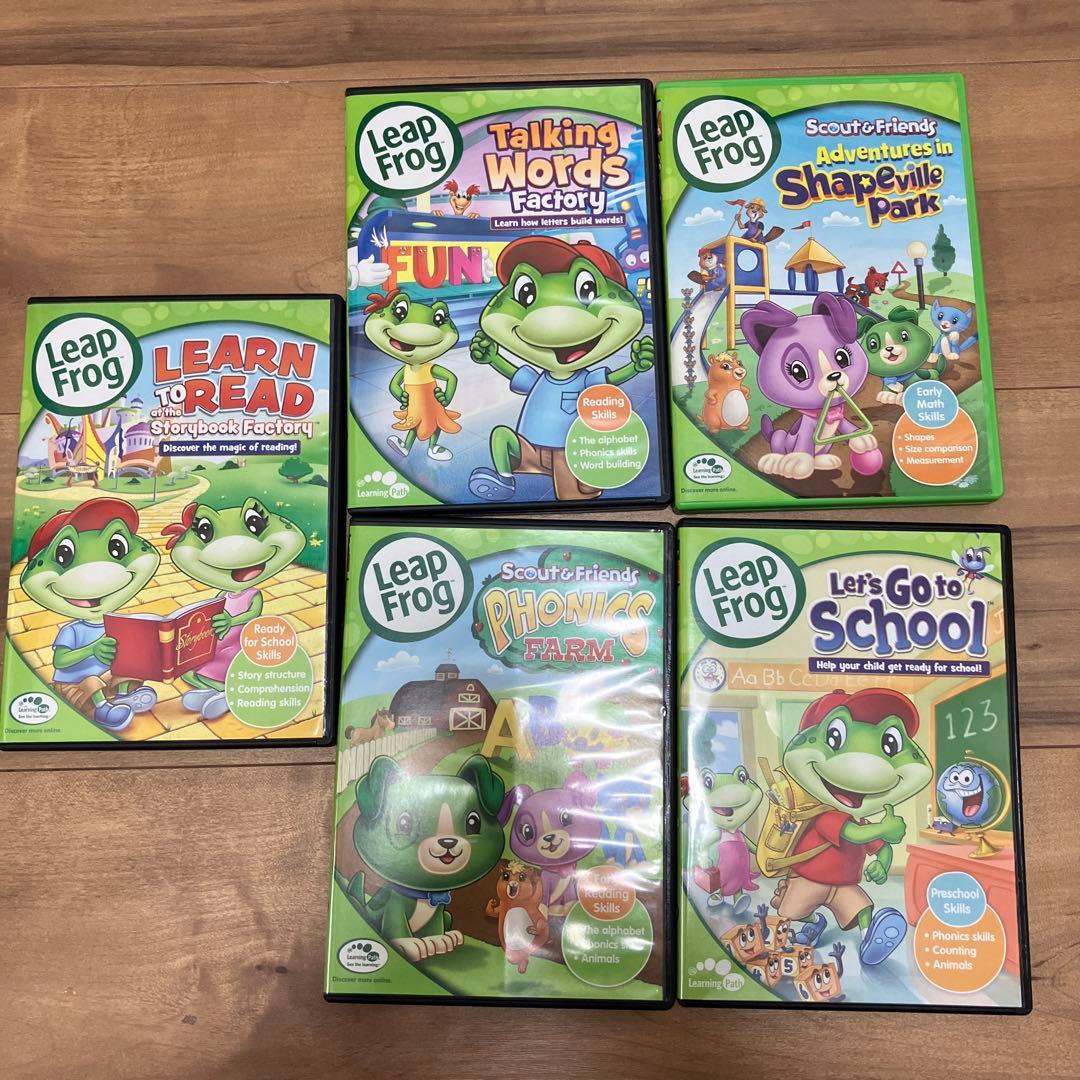 キッズ・ファミリー LeapFrog Learn with Leap 10DVD Mega Pack