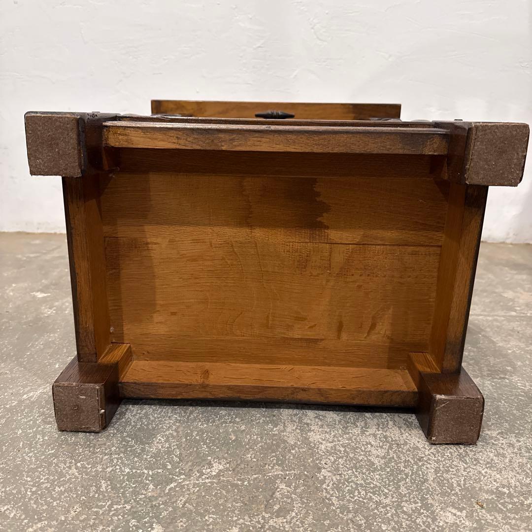 ヴィンテージ　ドロワーサイドテーブル　ベッドサイドテーブル