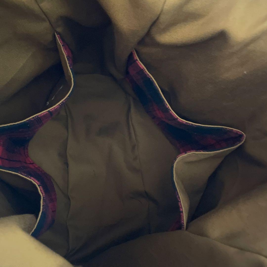 No.537 デニムリメイクバッグ　肩掛けトートバッグ　キャットインディアン