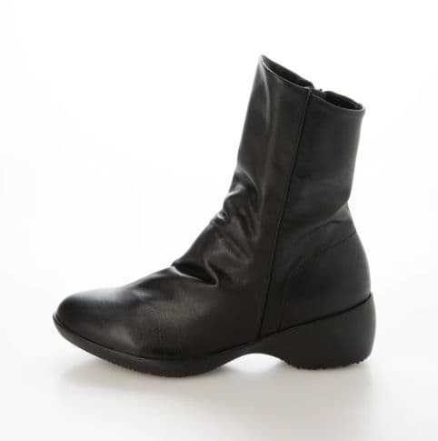 fitfit 新品23.5cm ◆ソフトレザーブーツ900 （ブラック）