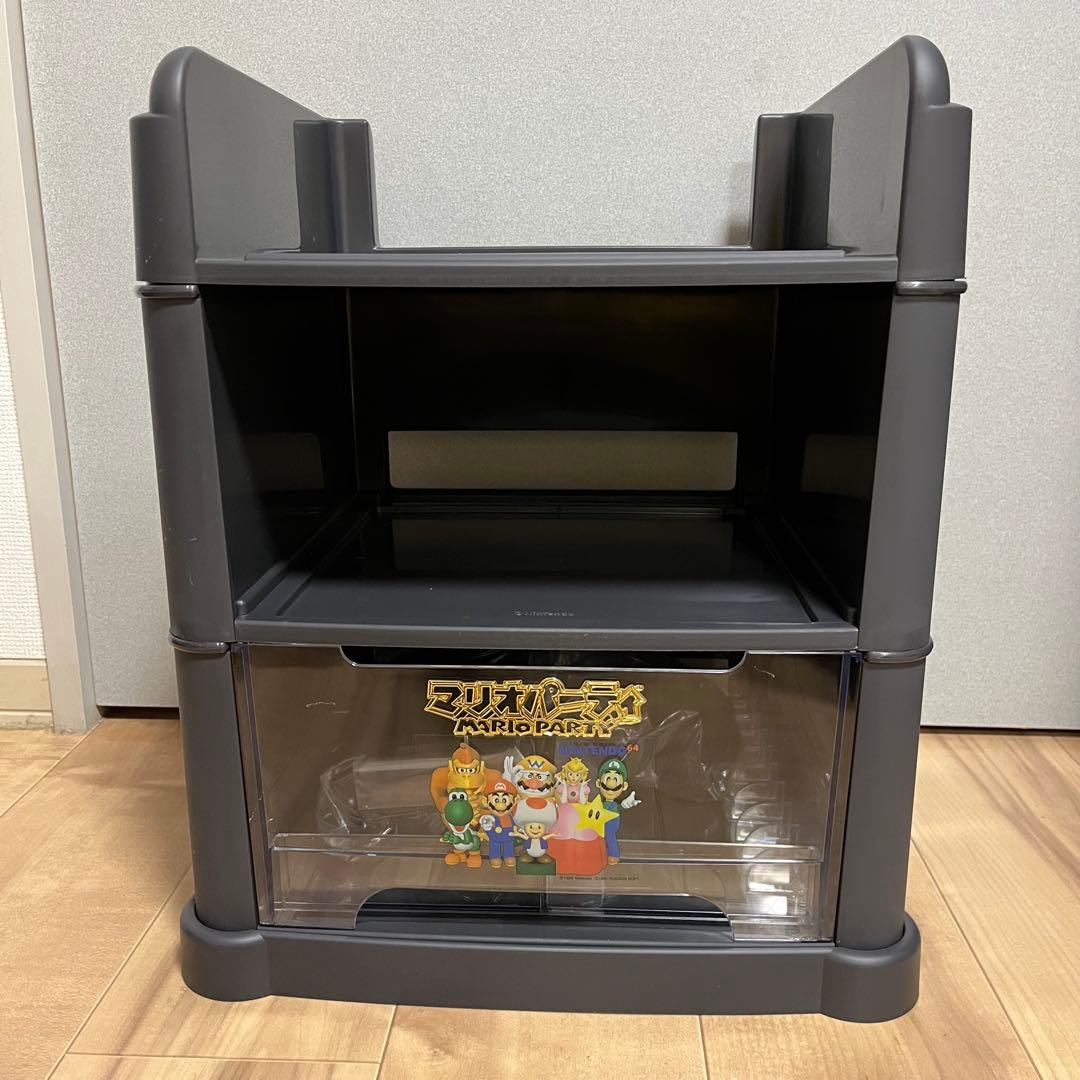 【未使用】まるごと収納　64システムラック　super スーパー　マリオパーティ