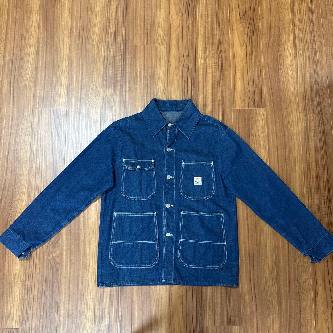 90s POINTER BRANDポインターデニムカバーオール