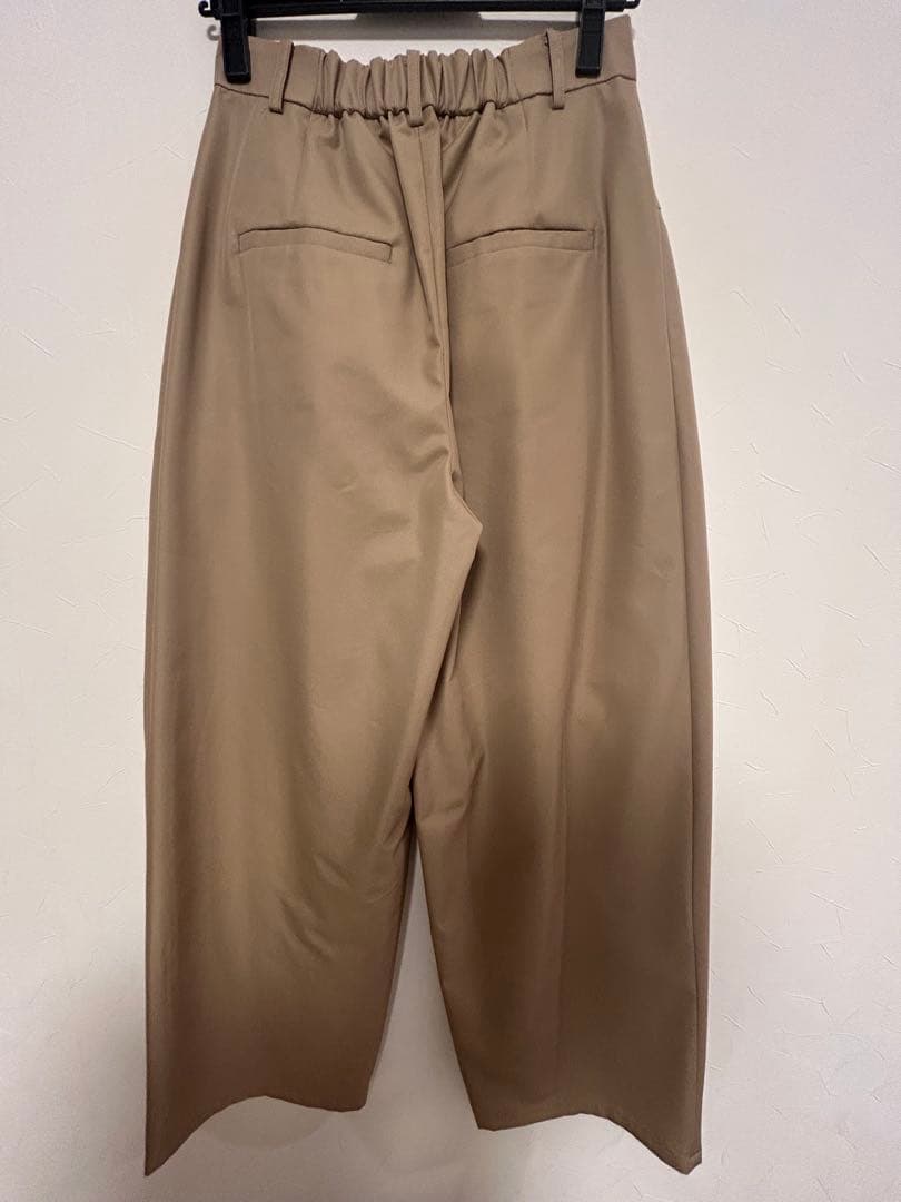 新品未使用タグ付T. japan tuck chino pants-38ベージュ