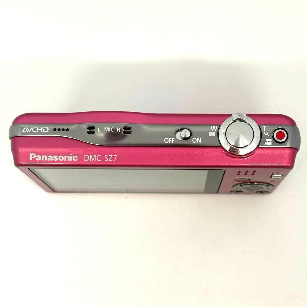 Panasonic LUMIX DMC-SZ7 ピンク バッテリー 充電 セット