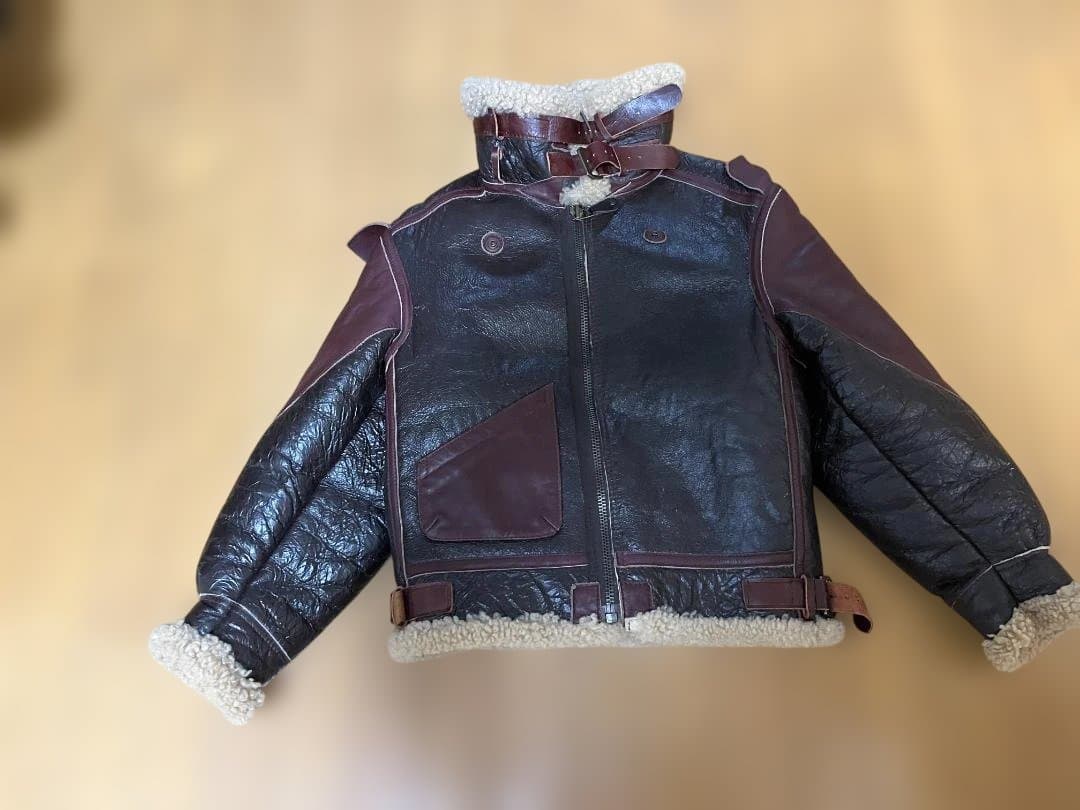 MILITARY TYPE B-3ジャケット ムートン土日限定売り切り値下