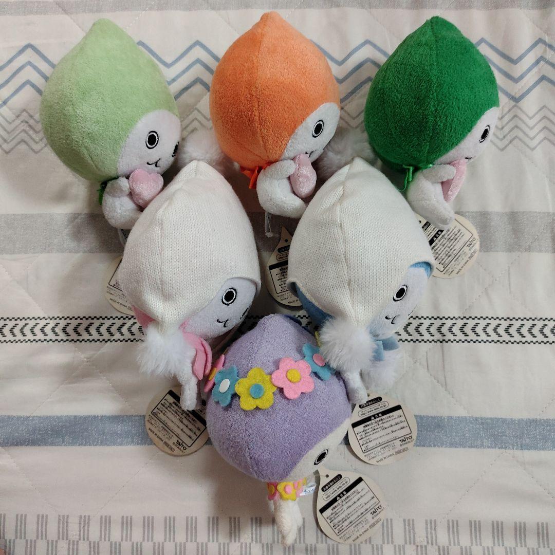 ぴちょんくん ぬいぐるみ6体セット　ダイキンエアコン マスコットキャラクター