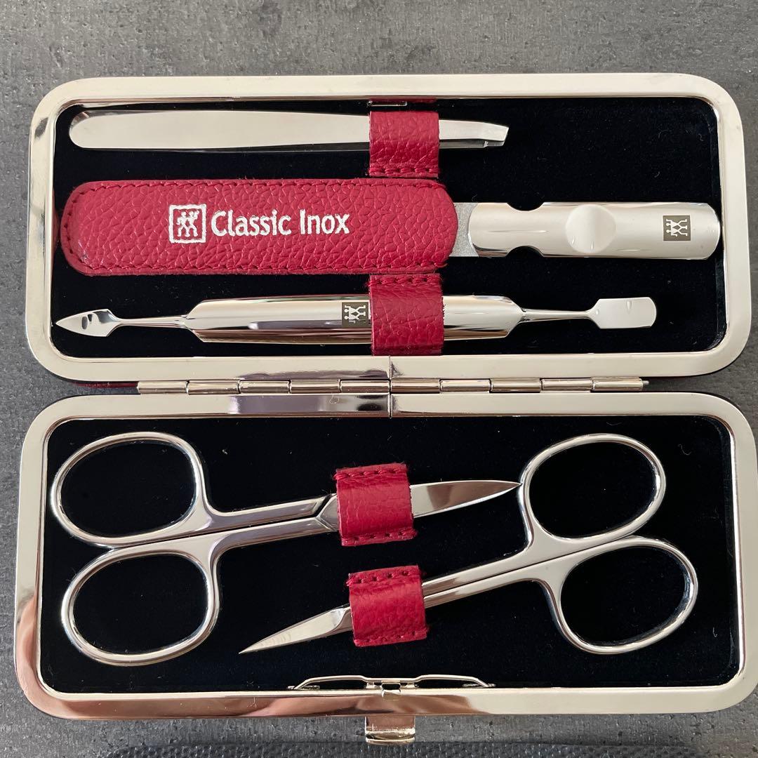 ZWILLING ネイルツールセット　赤