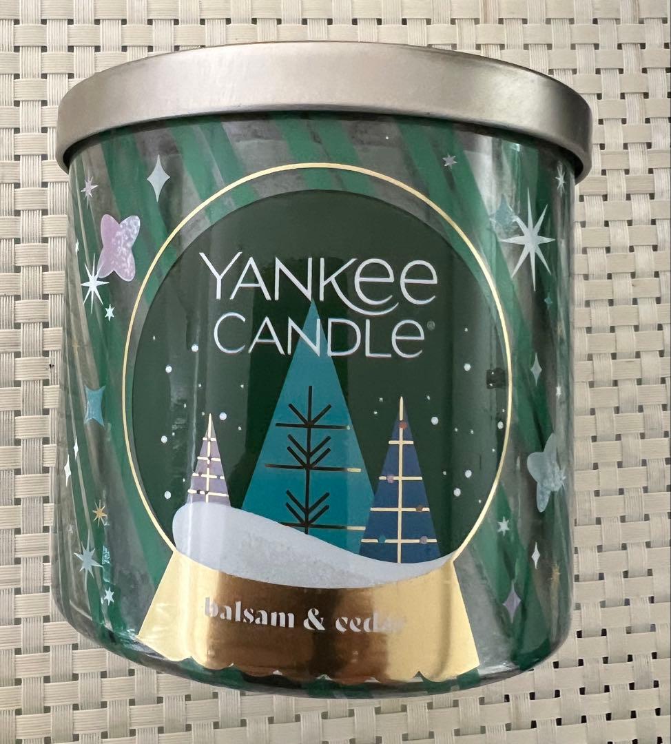 Yankee Candle 3ウィックキャンドル　ウィンターセット3個
