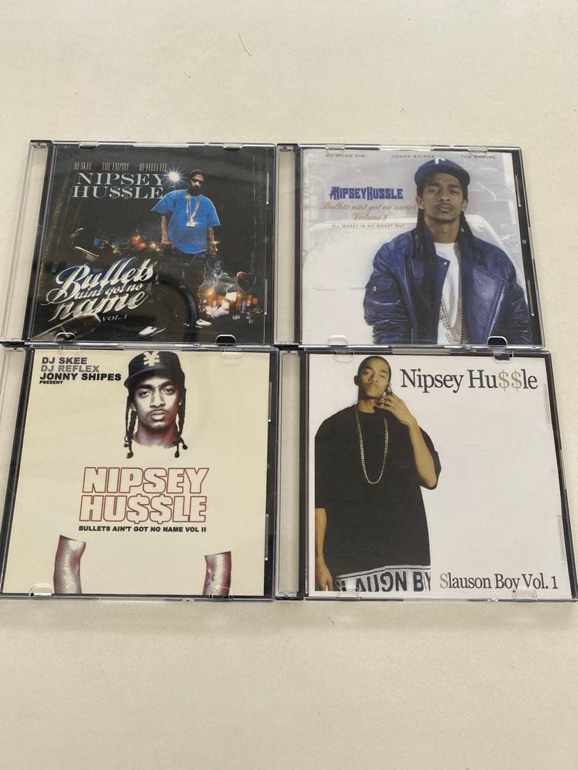 g-rap Nipsey Hussle CD 4枚セット