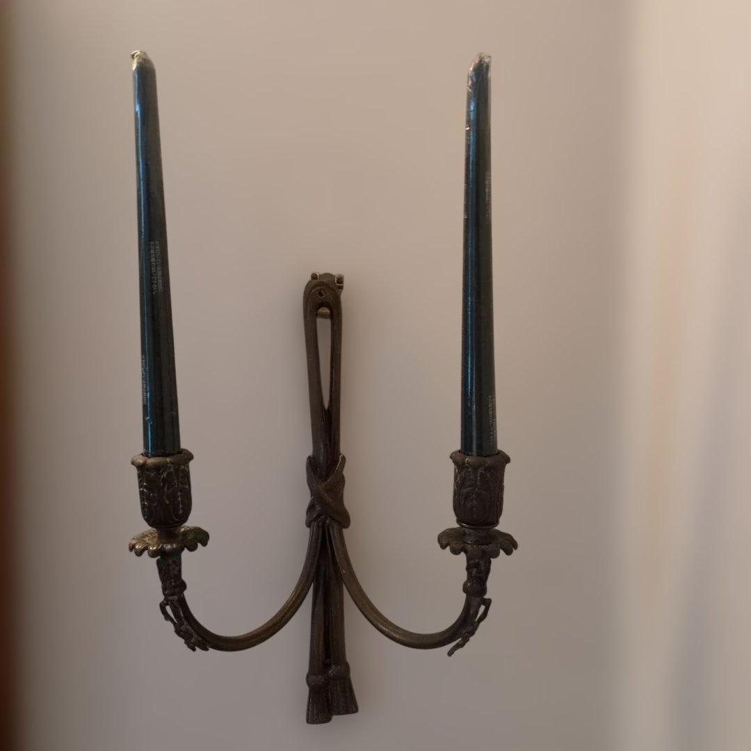 フランスアンティークキャンドルホルダー