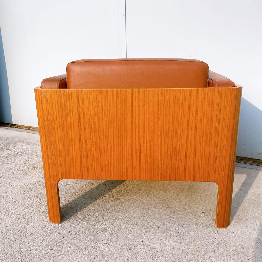 天童木工Haco チェア③ ソファ 1人掛け 本革 レザー 椅子 アームチェア