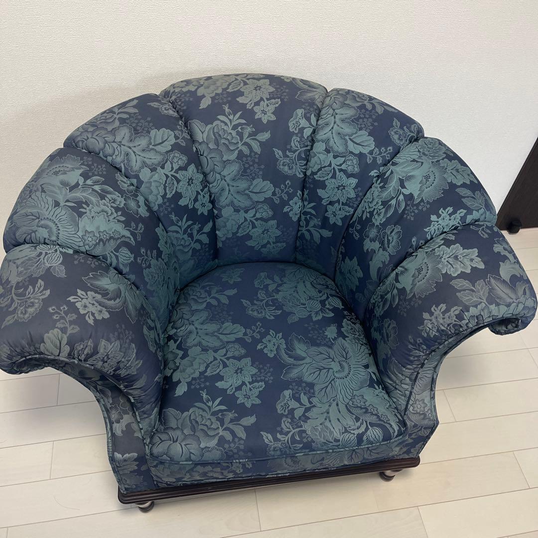 マルニ　1人掛け　クラシックソファ