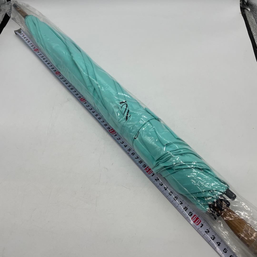 ティファニー ノベルティ 傘 パラソル Tiffany Blue ロゴ入り③