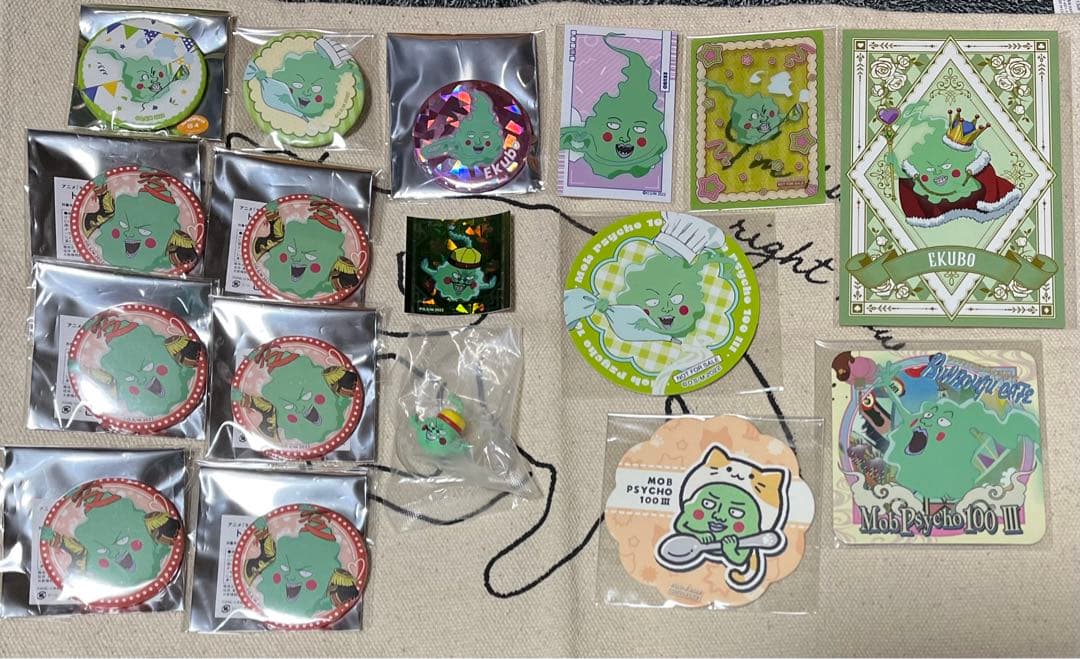 【31日限定】モブサイコ100 グッズまとめ売り エクボ テル 芹沢 ショウ