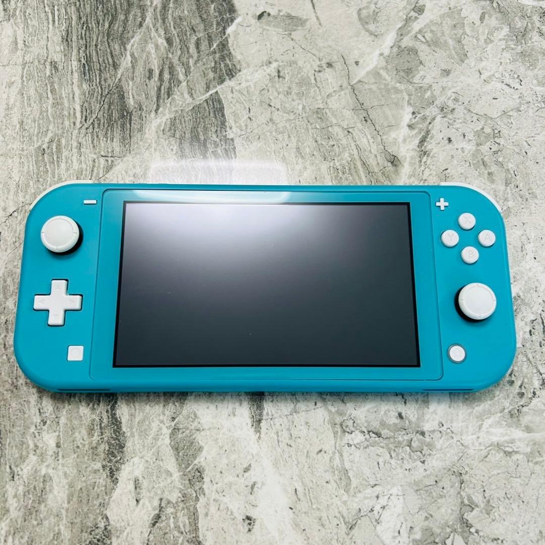 【美品】Nintendo Switch Lite ターコイズ 本体　充電器付き