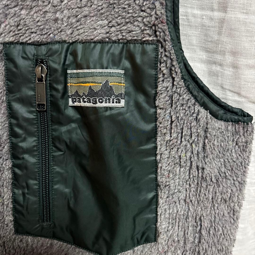 パタゴニア　40周年　リバーシブ　リサイクルダウンベスト