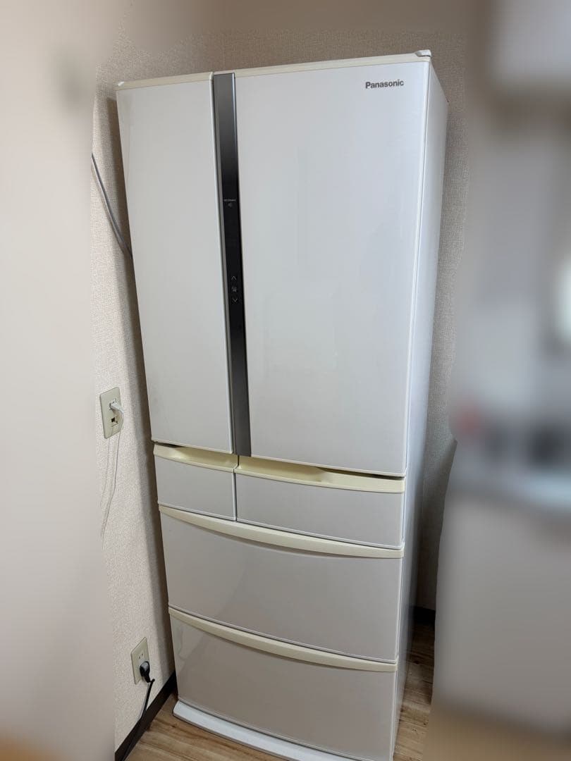 パナソニック エコナビ フレンチ 6ドア冷蔵庫 FVF453 451L 2017