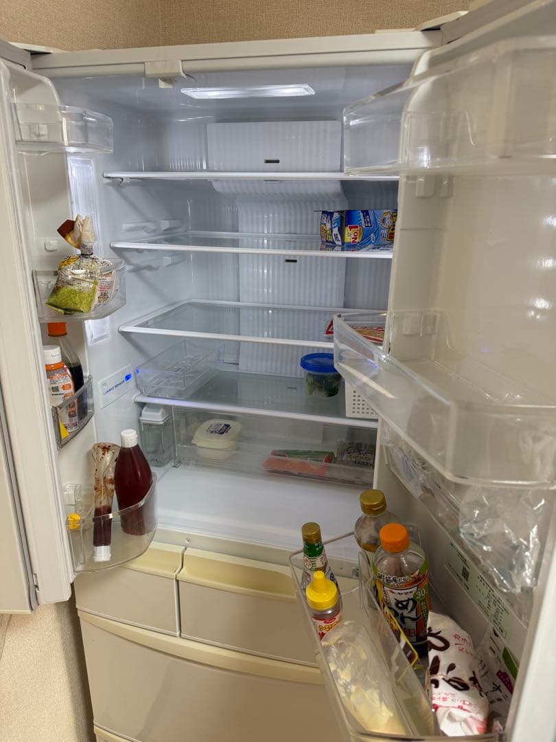 パナソニック エコナビ フレンチ 6ドア冷蔵庫 FVF453 451L 2017