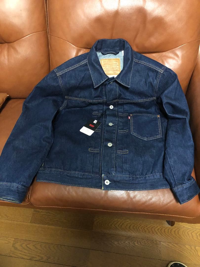 【試着のみ美品】リーバイス　タイプI  トラッカージャケット　セルビッジ　S