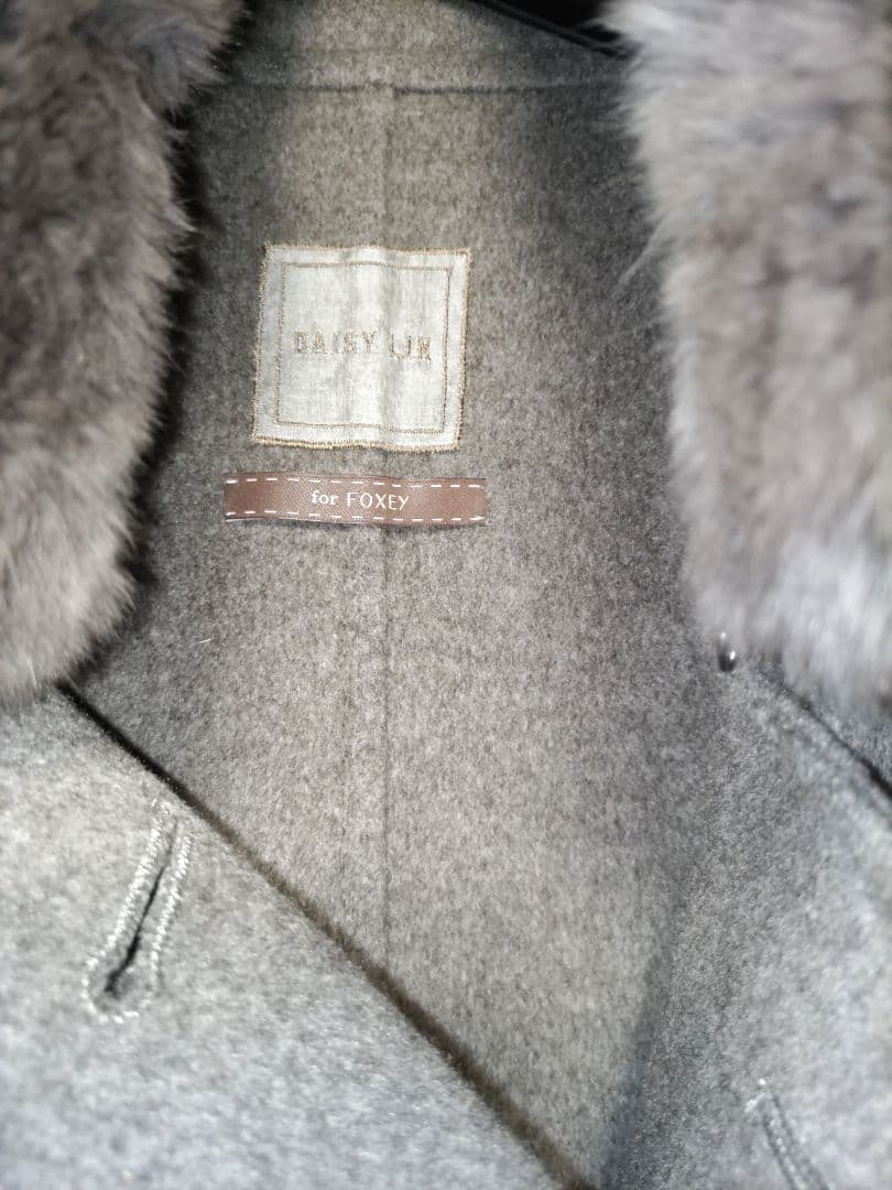 デイジーリン 　フォクシー☆ 定価45万コート ☆チンチラファー カシミア☆４２