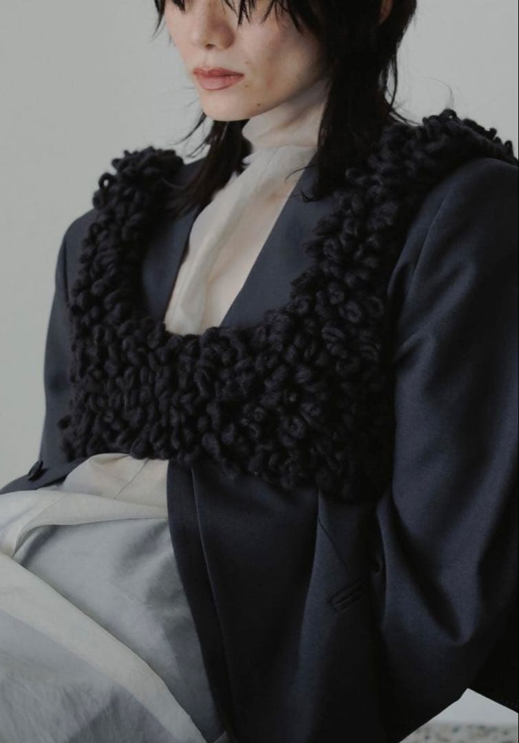 アンヌークanuke Loop Knit Vest