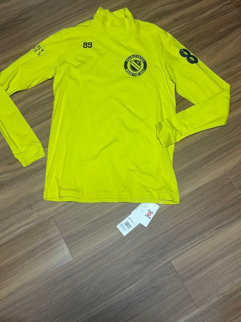 パーリーゲーツ　新品長袖モックネック