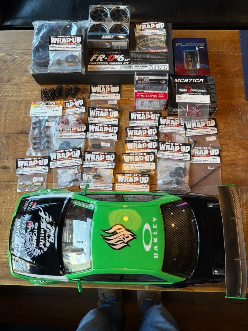 ラップアップV6SP FR-Dレッドエディション美品フルペイントボディ付きメカ有