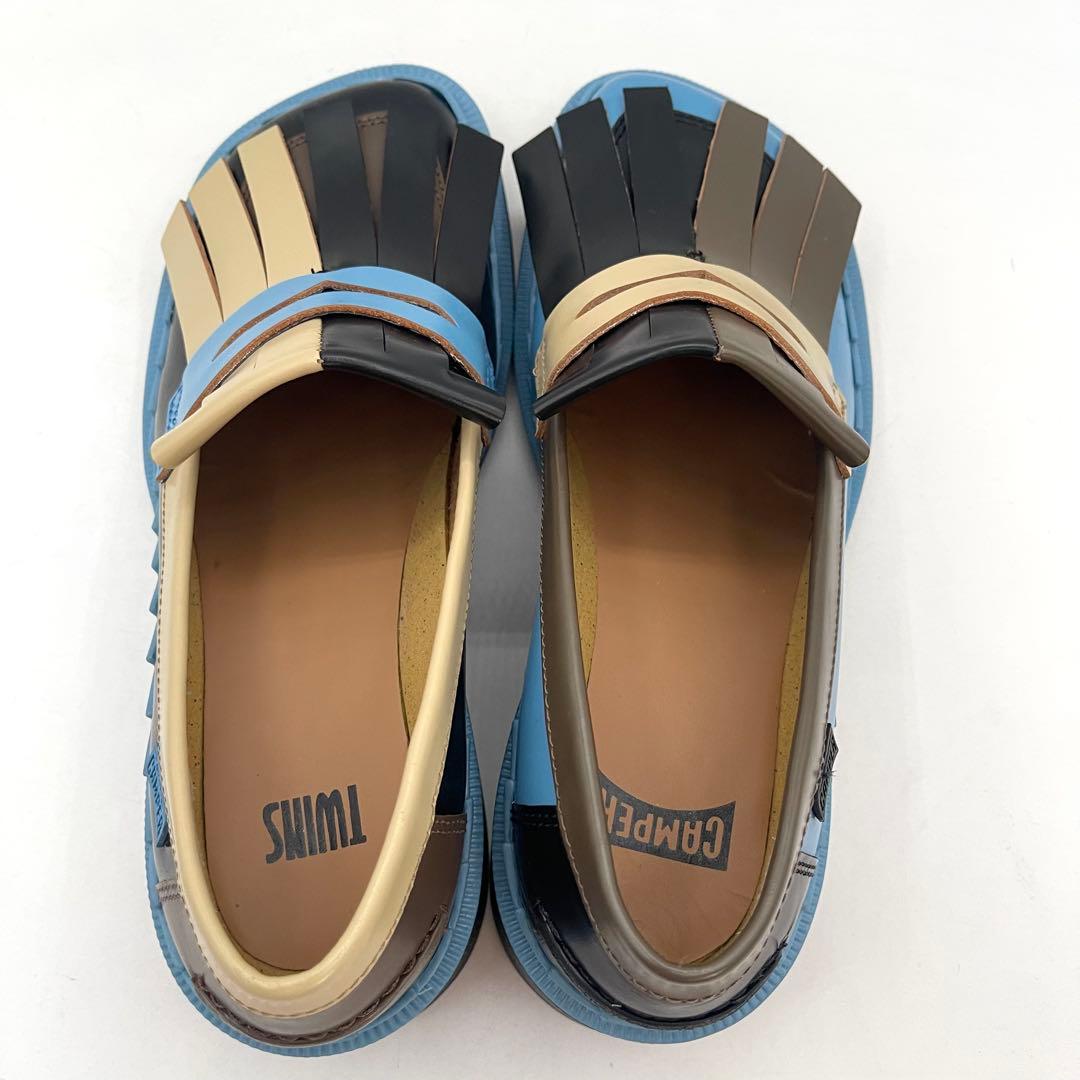 260102 美品！カンペール　ツインズ　テイラー　タッセルローファー　24cm