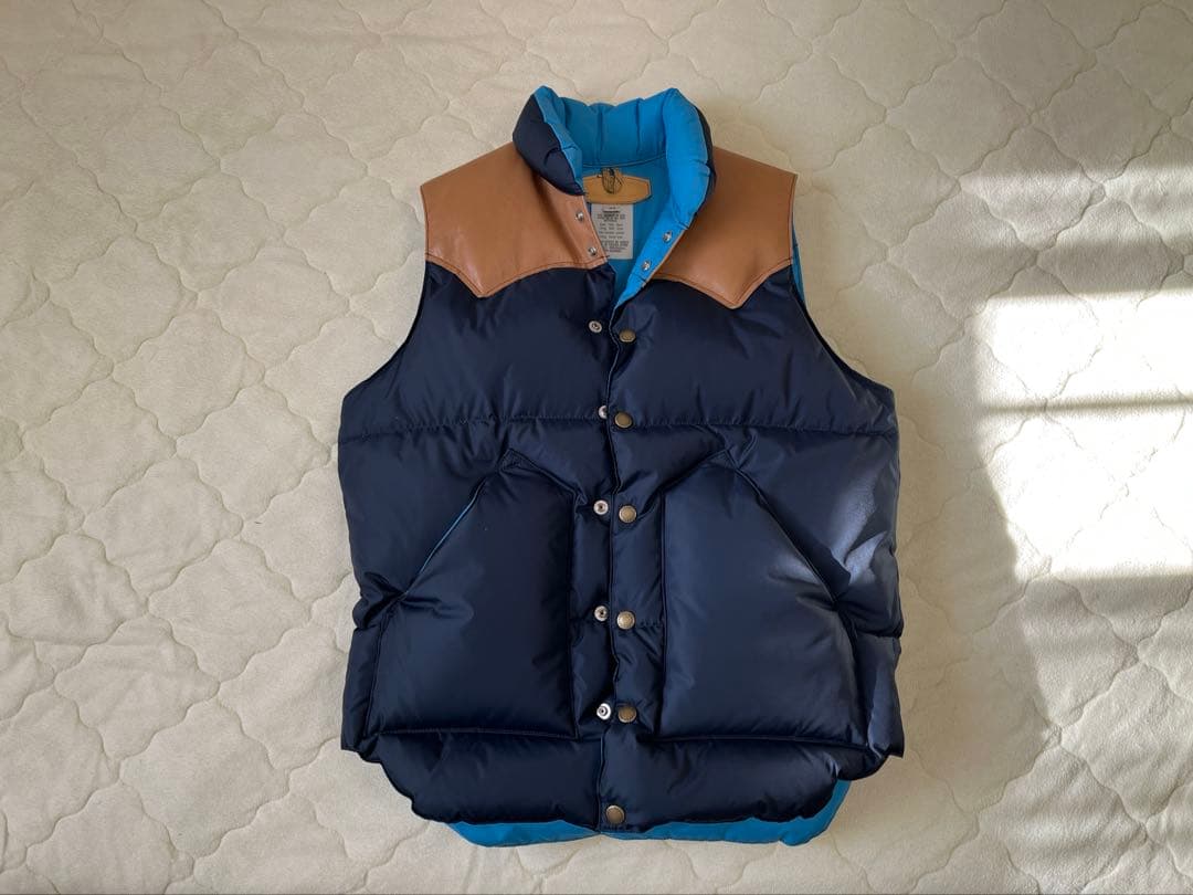 SOPHNET. ロッキーマウンテンダウンベスト ネイビー　36