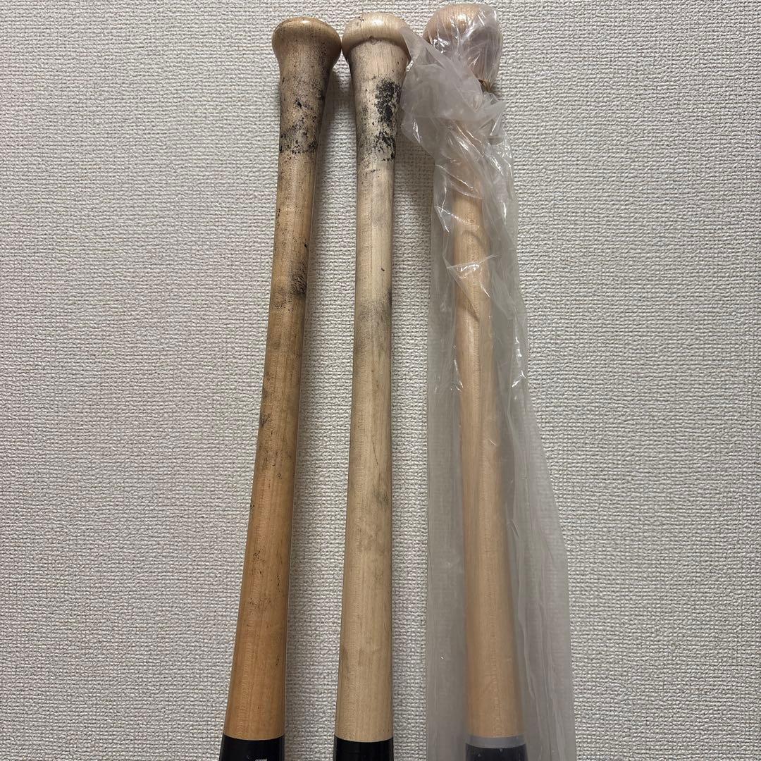 NPB硬式木製バット 3本セット