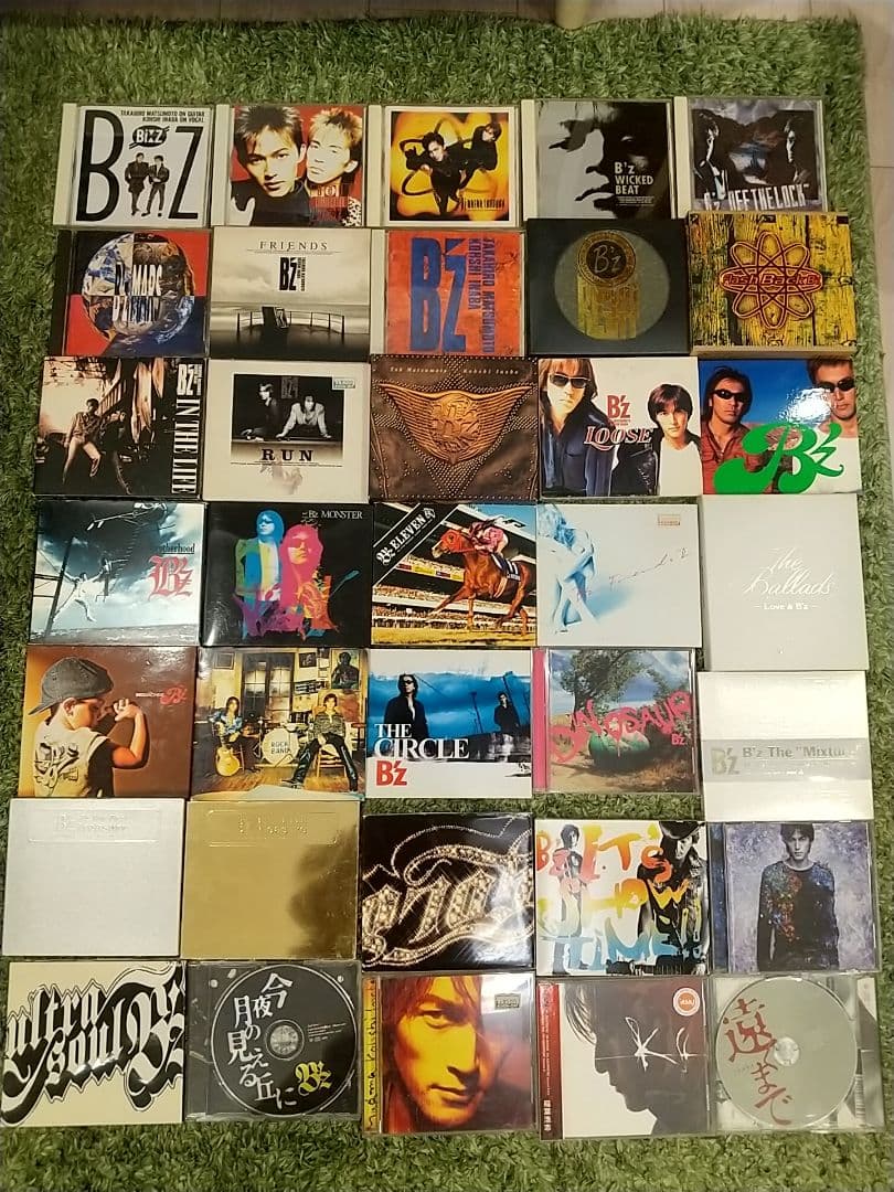 B'z CD アルバム等 35枚 まとめ売り 15thアルバムまで ベスト盤等