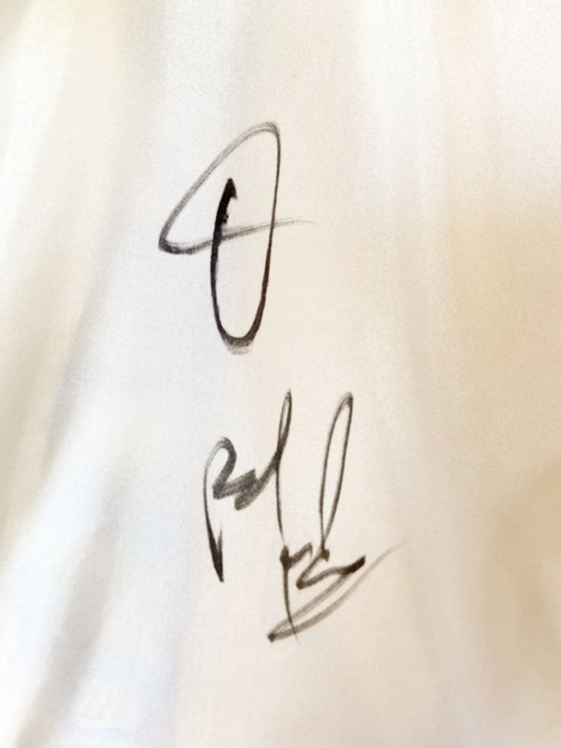 横綱白鵬・大関琴奨菊直筆サイン入り　大相撲　巡業スタッフ限定　非売品　ウェア