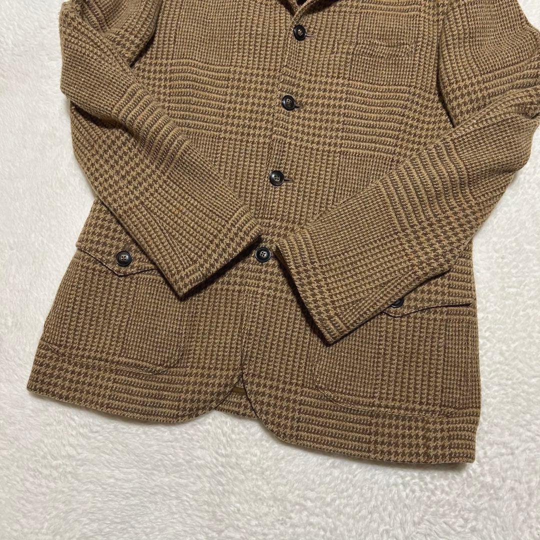 古着 ポロ バイ ラルフローレン ツイード テーラードジャケット 茶系 40