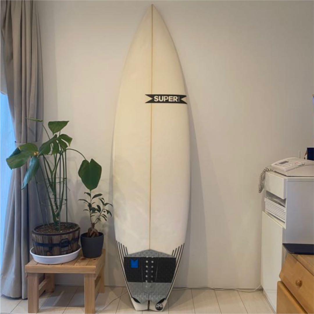 スーパーブランドトイ6.2、フィン、リーシュ、ケース付き