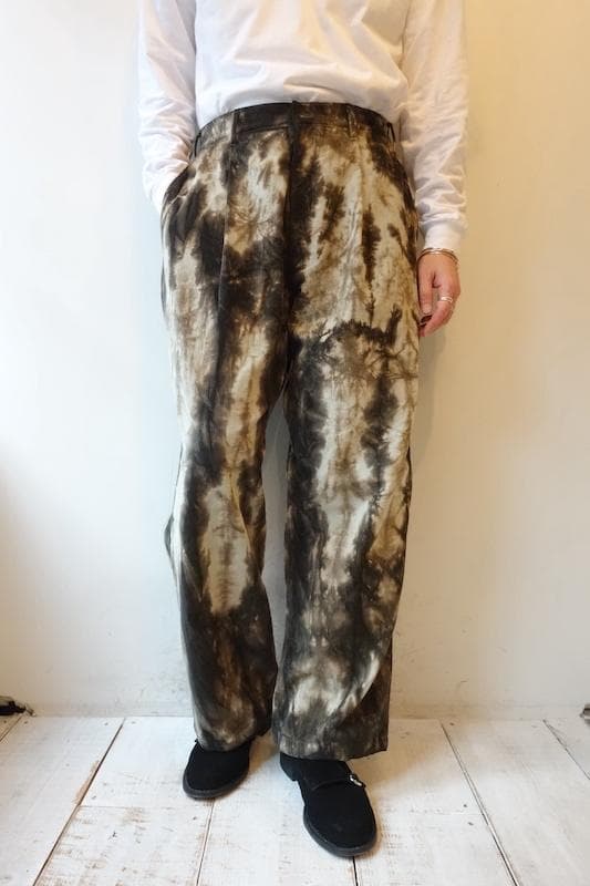 ヴァイナルアーカイブ コーデュロイパンツ vainl archive