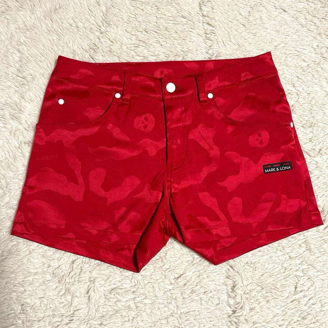 【人気モデル美品】MARK & LONA ショートパンツ　サイズ40　カモフラ