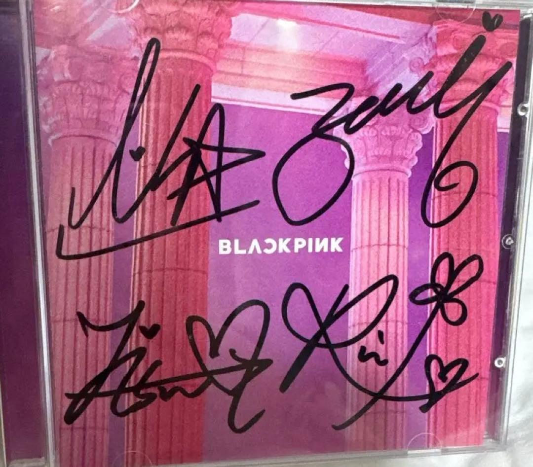 BLACKPINK メンバー全員直筆サイン