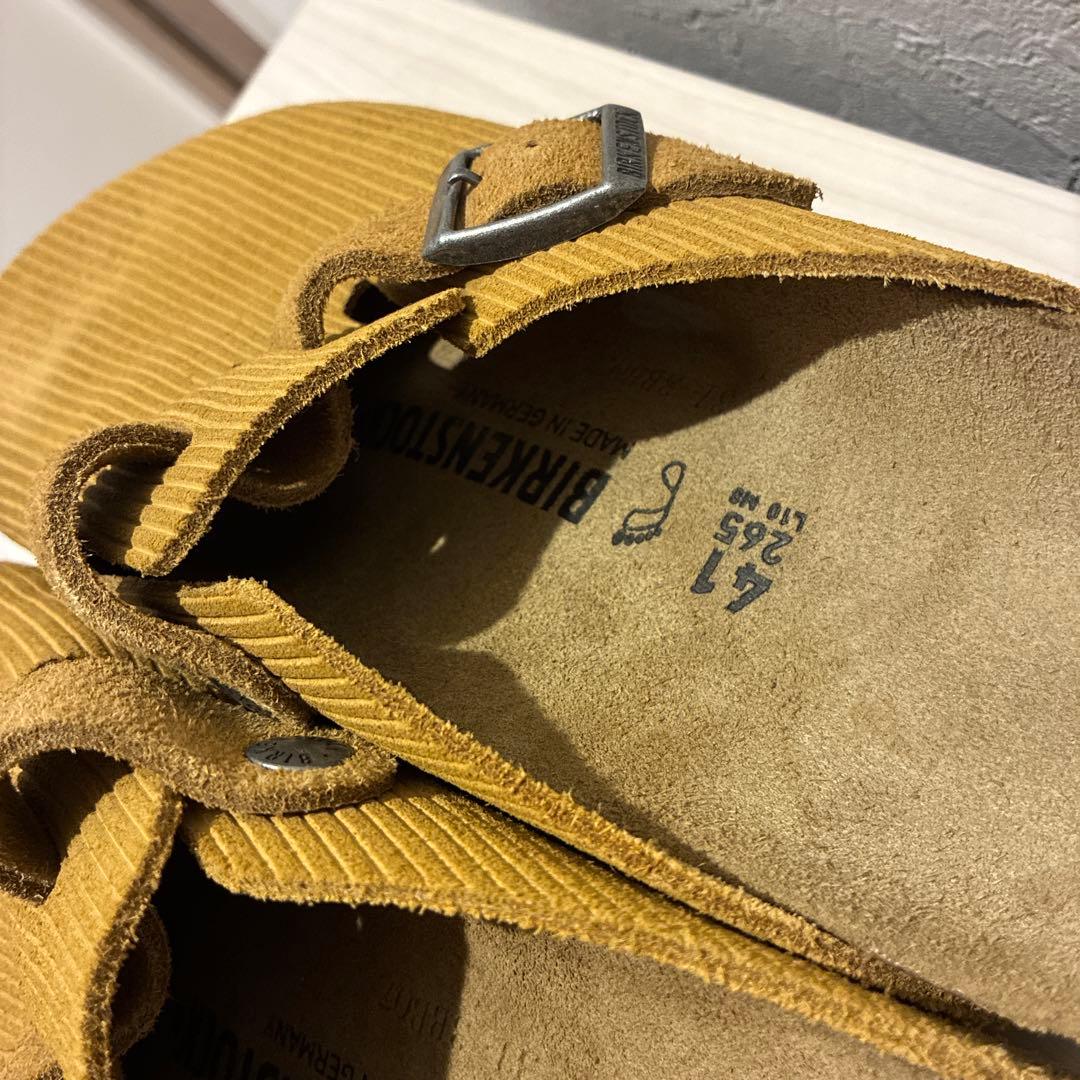 BIRKENSTOCK BOSTON ボストン コーデュロイ 41