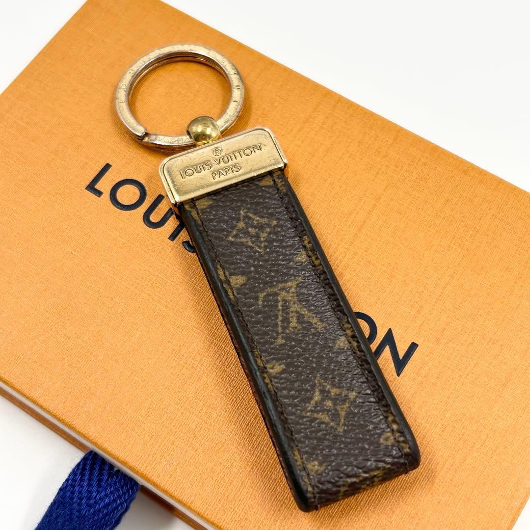 希少✨　ルイヴィトン　キーホルダー　ポルトクレ　ドラゴンヌ　モノグラム　ゴールド