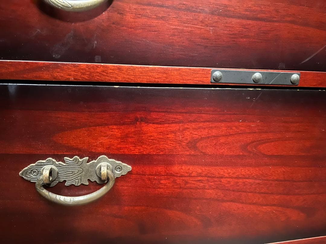 R＊民芸調箪笥 チェスト インテリア アンティーク 昭和レトロ 当時物