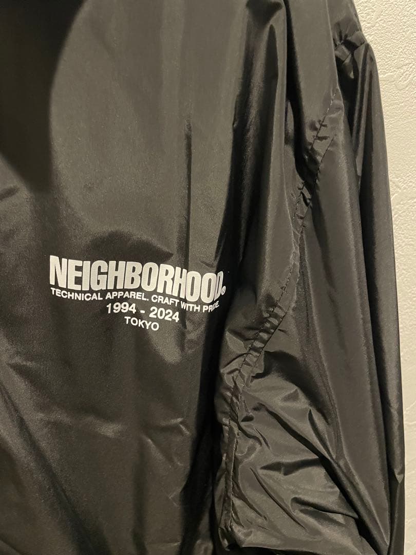 NEIGHBORHOOD ブラックナイロンジャケット XLタグなし