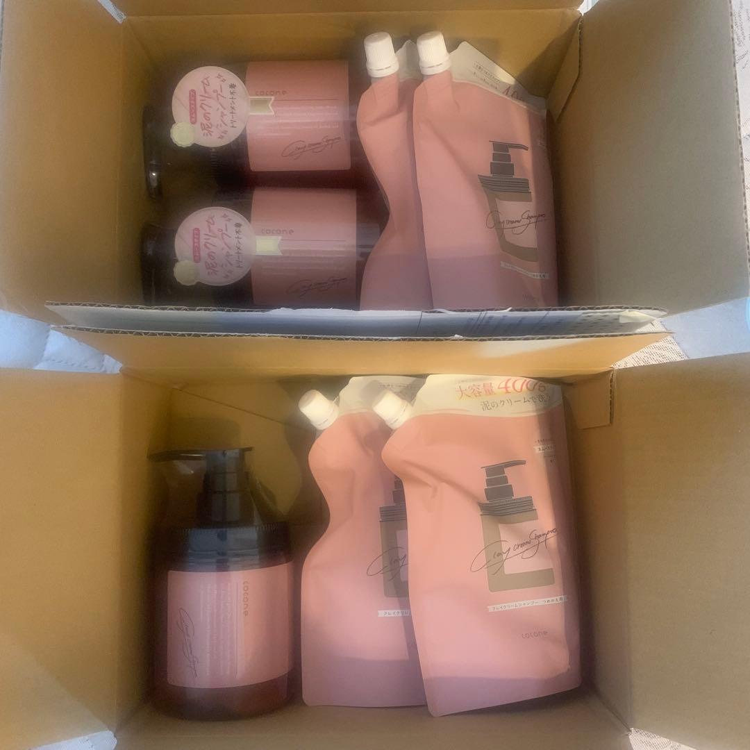 cocone【未使用未開封】クレイクリーム シャンプー スムース ココネ セット