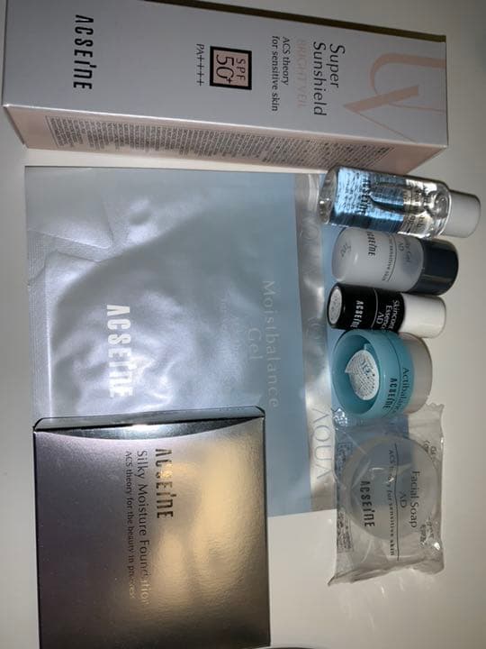 アクセーヌスーパーサンシールドブライトヴェール★ファンデ N20