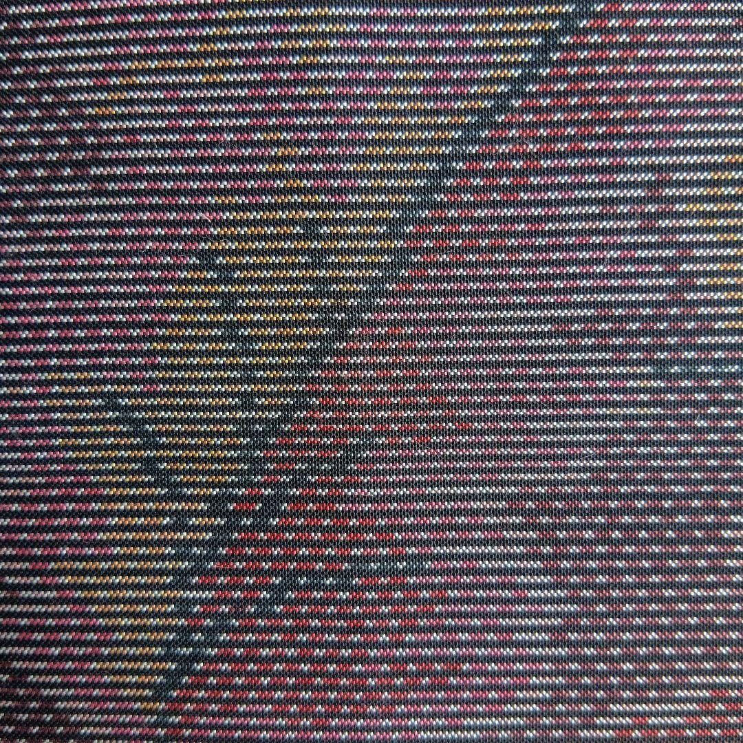 着物リメイク＊本場大島紬　草花柄ワイン＊ノースリーブテント型フレアーワンピース